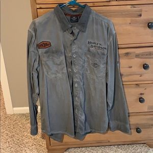 Men’s XL Harley Davidson button up